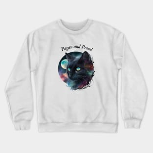 Witch's Black Cat Crewneck Sweatshirt